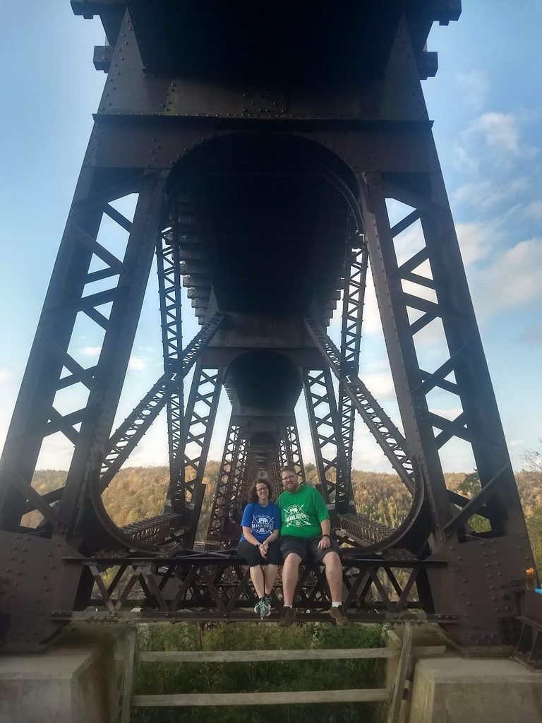 Underneath Kinzua Bridge McKean County PA